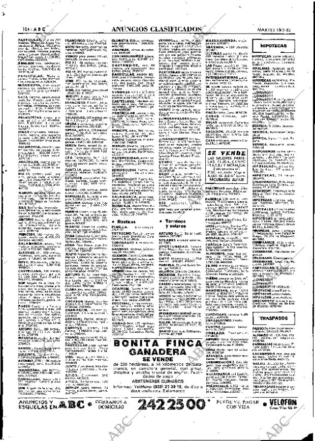 ABC MADRID 18-05-1982 página 104