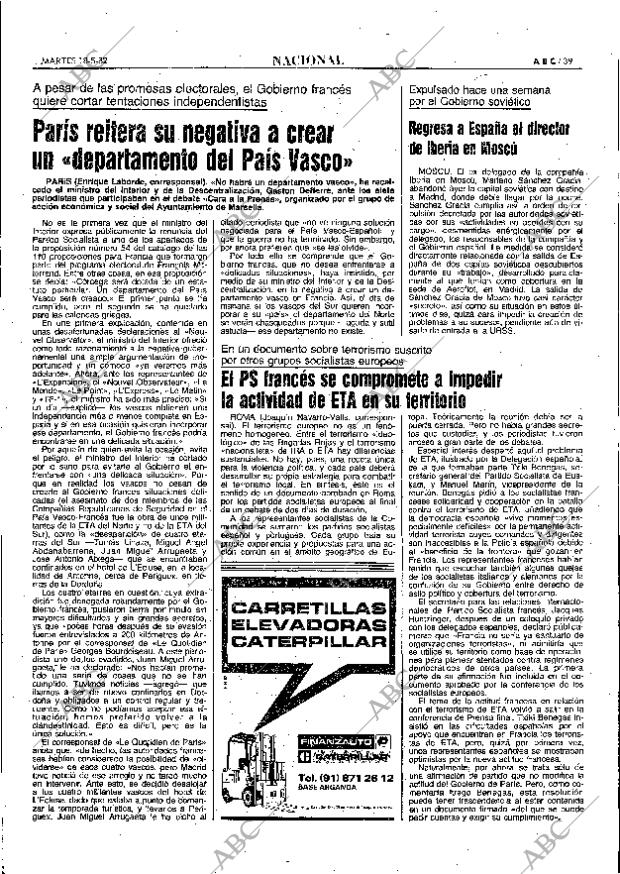ABC MADRID 18-05-1982 página 39