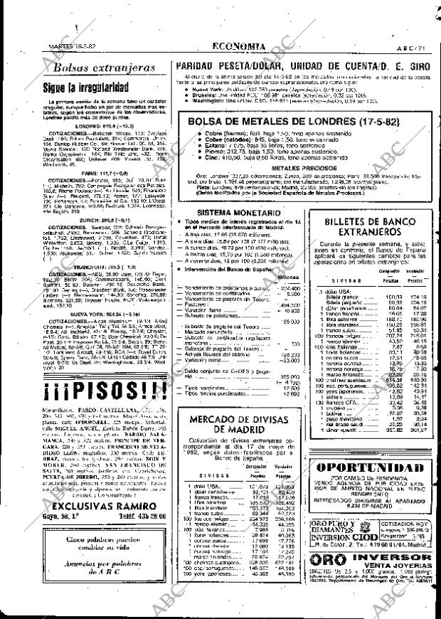ABC MADRID 18-05-1982 página 71