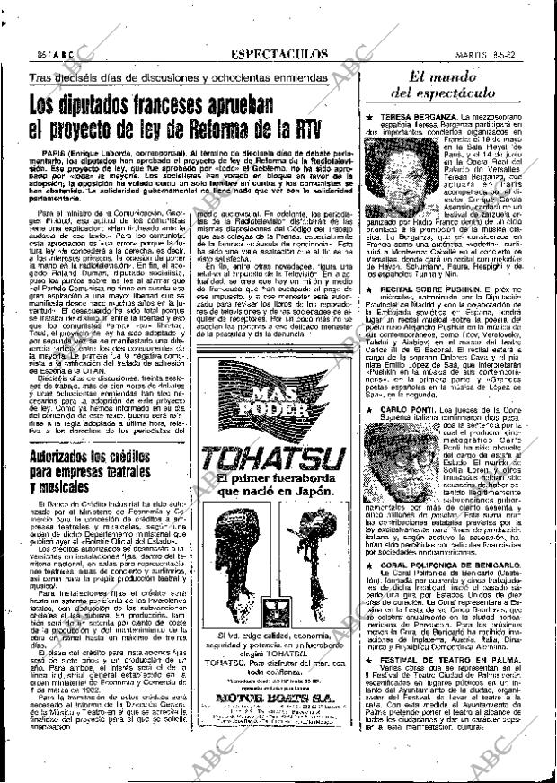 ABC MADRID 18-05-1982 página 86