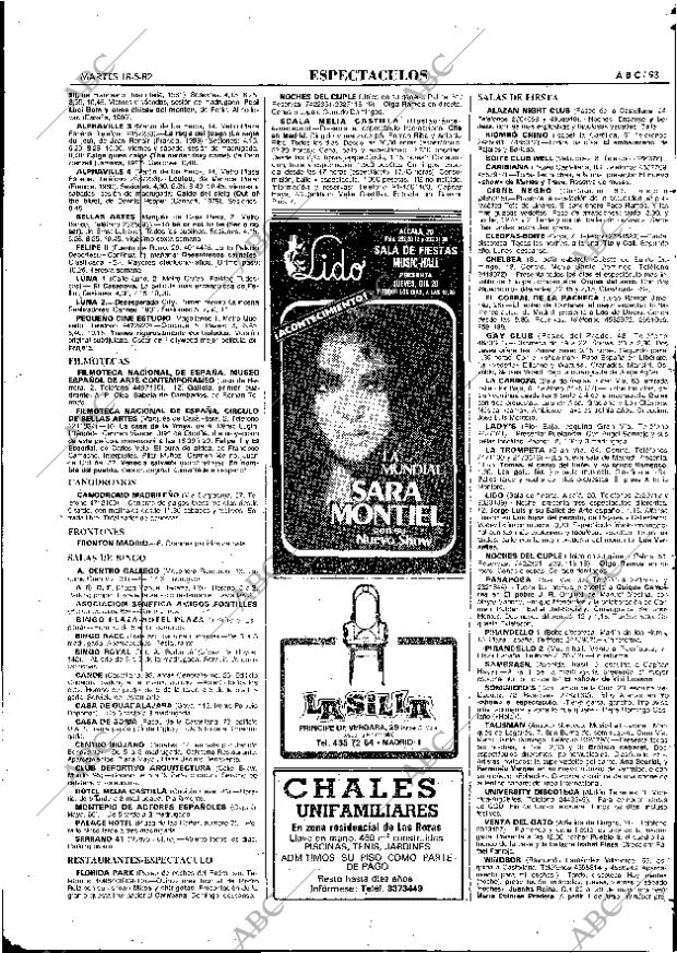 ABC MADRID 18-05-1982 página 93