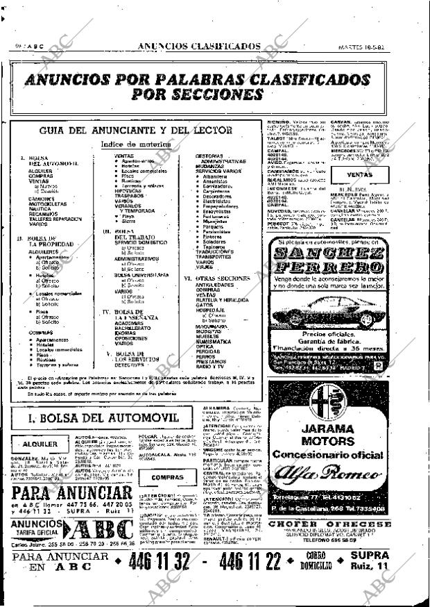 ABC MADRID 18-05-1982 página 96