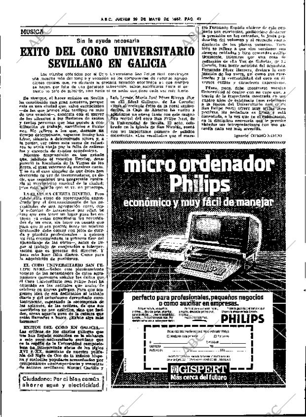 ABC SEVILLA 20-05-1982 página 63