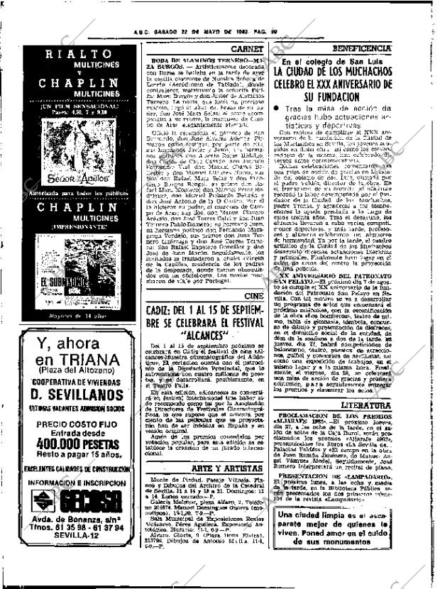 ABC SEVILLA 22-05-1982 página 66