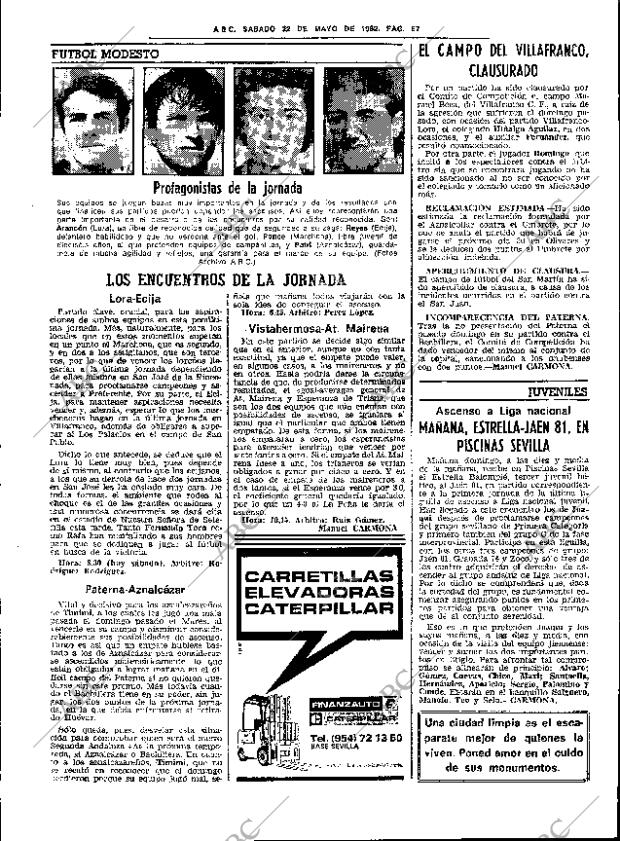 ABC SEVILLA 22-05-1982 página 73