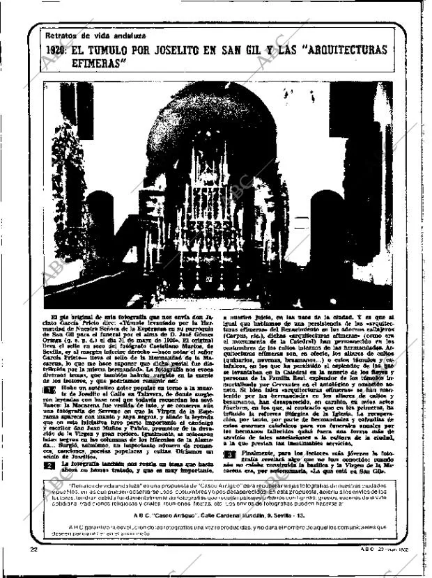 ABC SEVILLA 23-05-1982 página 22
