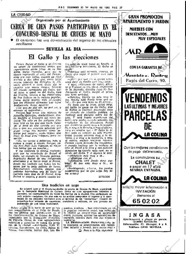 ABC SEVILLA 23-05-1982 página 51