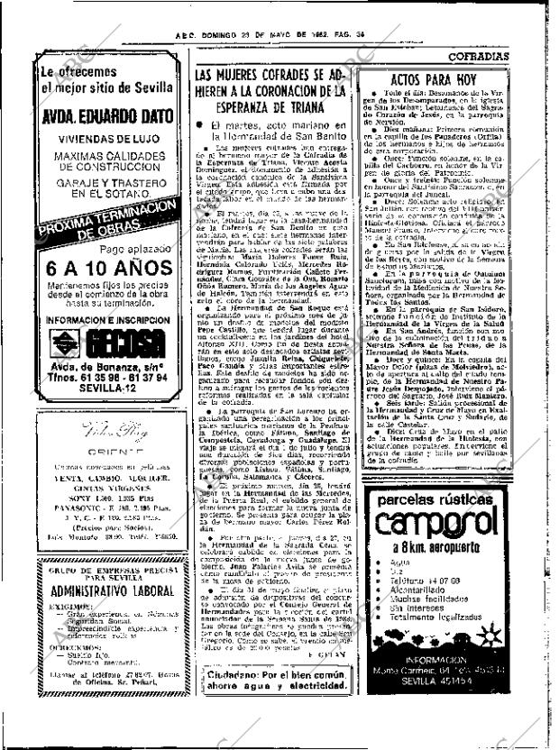 ABC SEVILLA 23-05-1982 página 58