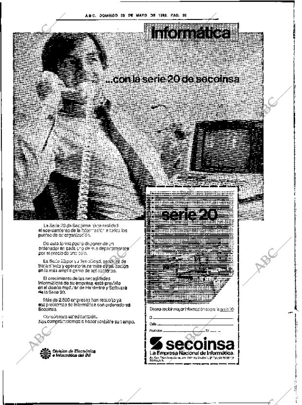 ABC SEVILLA 23-05-1982 página 62