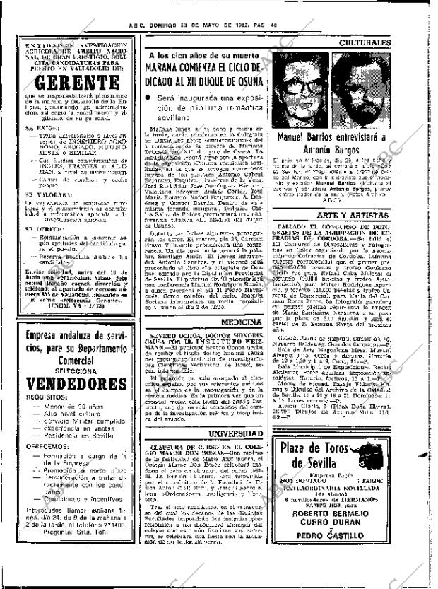 ABC SEVILLA 23-05-1982 página 64