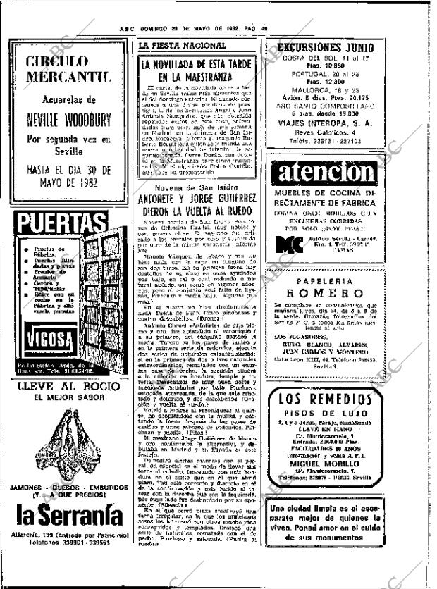 ABC SEVILLA 23-05-1982 página 72