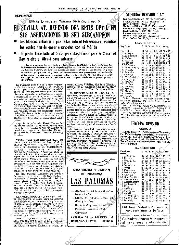 ABC SEVILLA 23-05-1982 página 73
