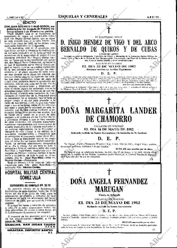 ABC MADRID 24-05-1982 página 109