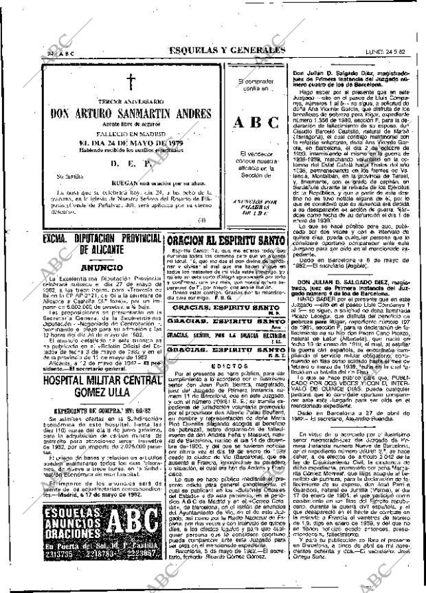 ABC MADRID 24-05-1982 página 110