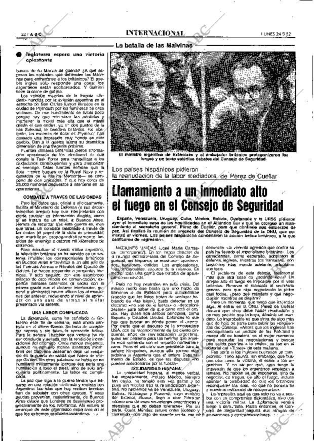ABC MADRID 24-05-1982 página 22