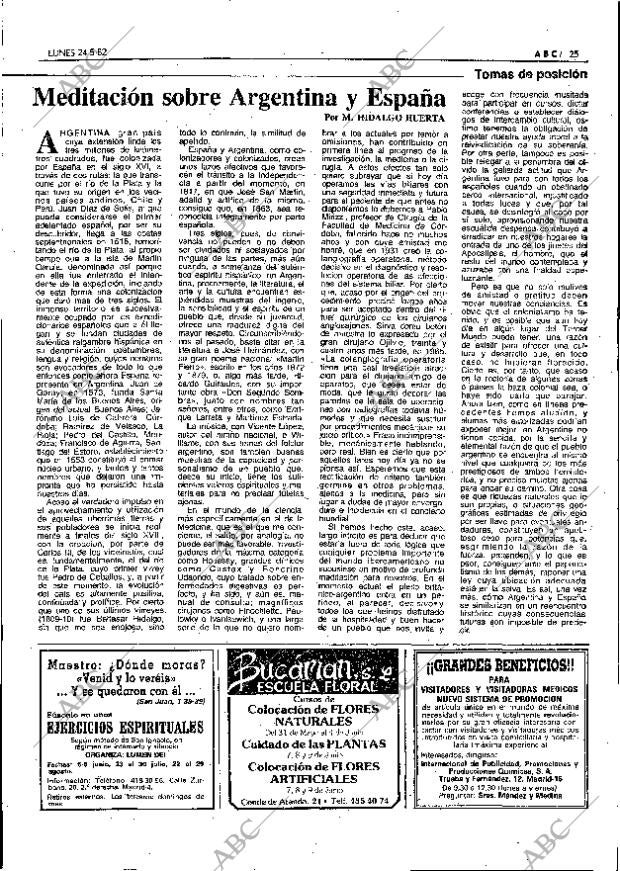 ABC MADRID 24-05-1982 página 25