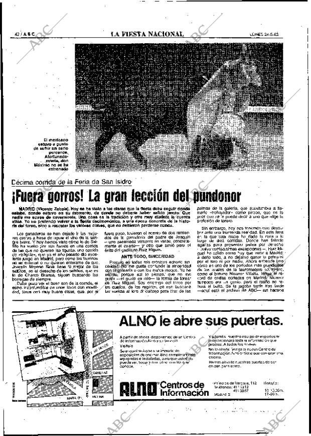 ABC MADRID 24-05-1982 página 42