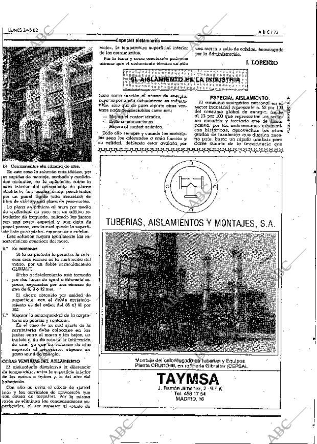 ABC MADRID 24-05-1982 página 89