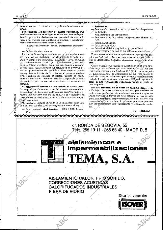 ABC MADRID 24-05-1982 página 90