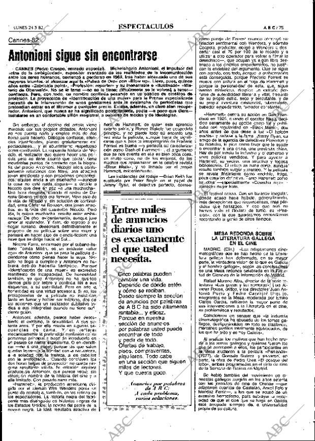 ABC MADRID 24-05-1982 página 91