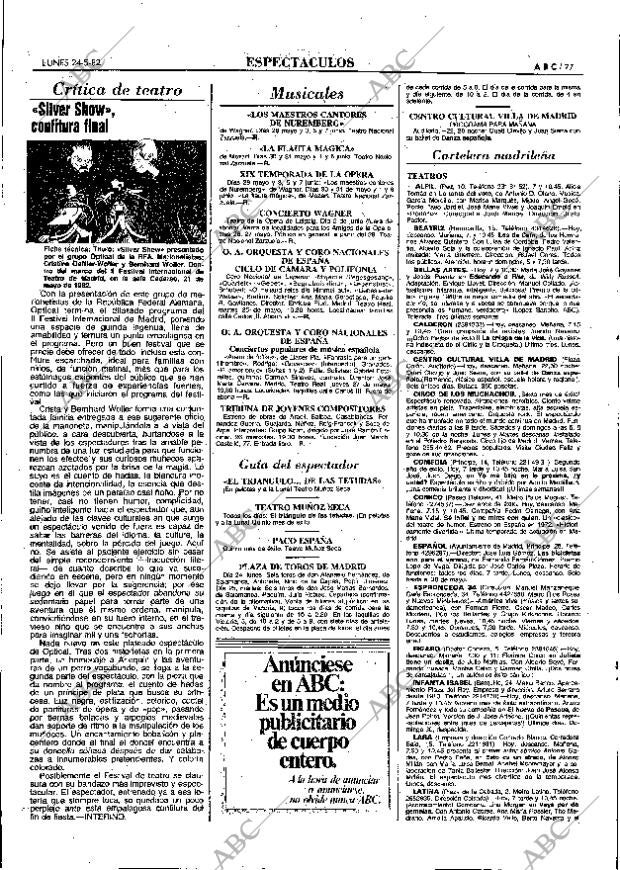 ABC MADRID 24-05-1982 página 93