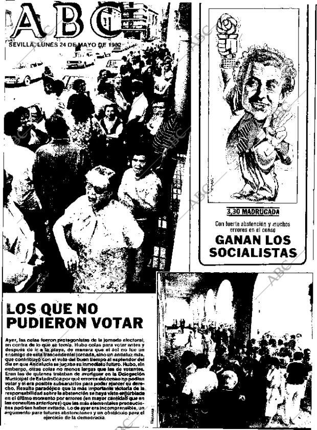 ABC SEVILLA 24-05-1982 página 1