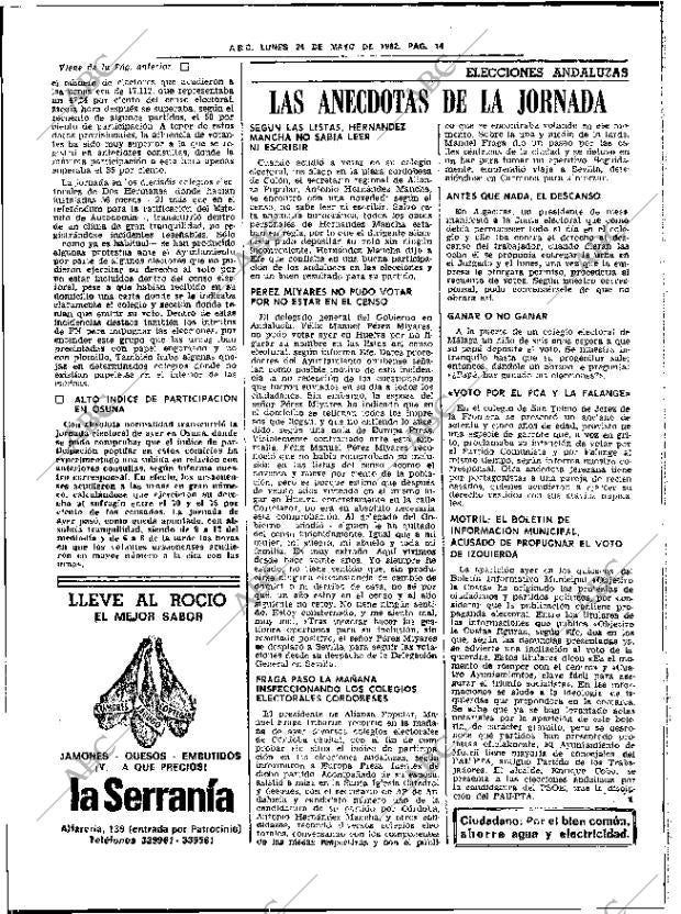 ABC SEVILLA 24-05-1982 página 28