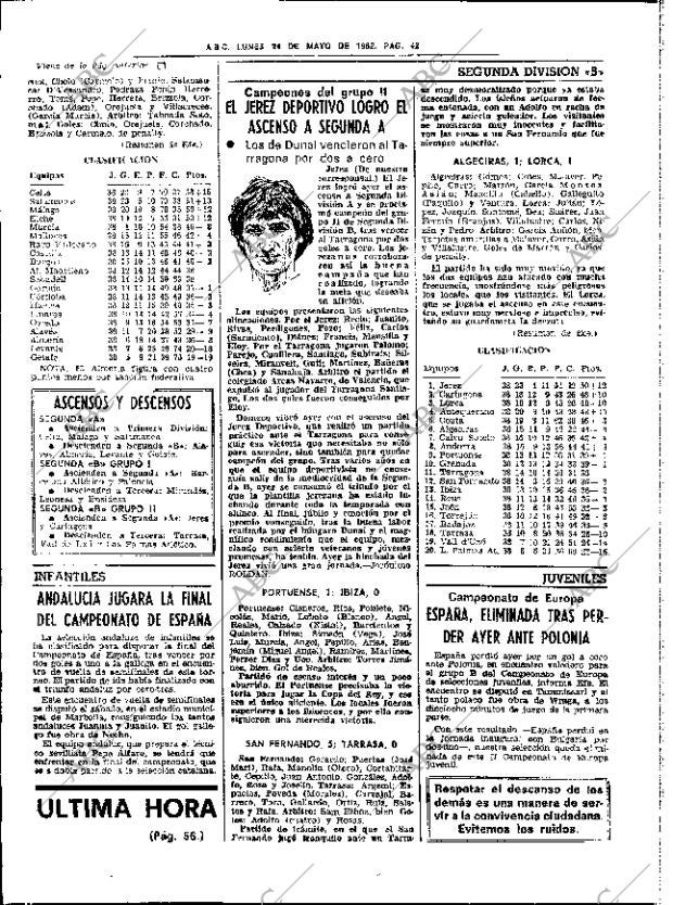 ABC SEVILLA 24-05-1982 página 56
