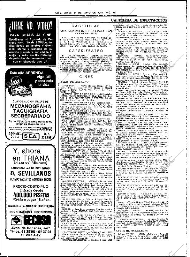 ABC SEVILLA 24-05-1982 página 62