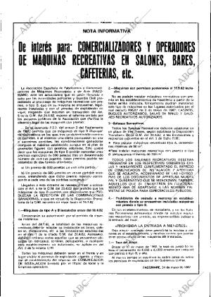 ABC MADRID 25-05-1982 página 127