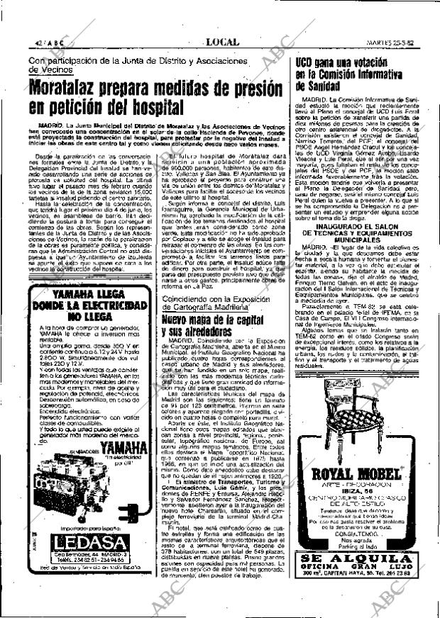 ABC MADRID 25-05-1982 página 42