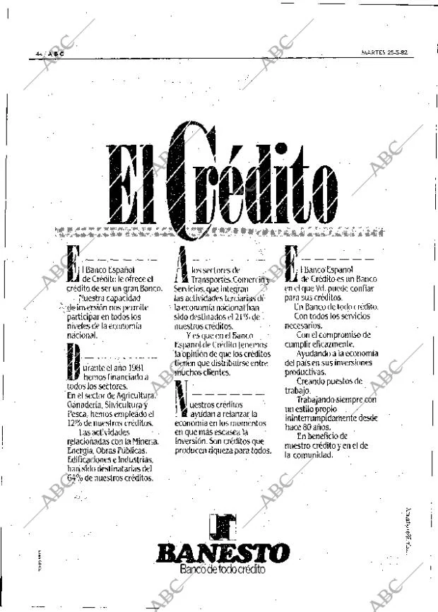 ABC MADRID 25-05-1982 página 44