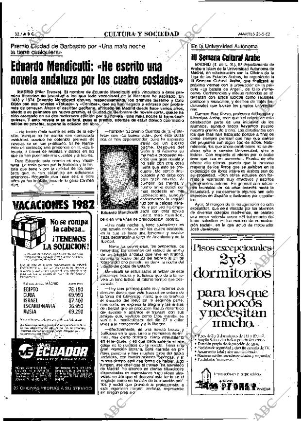ABC MADRID 25-05-1982 página 52