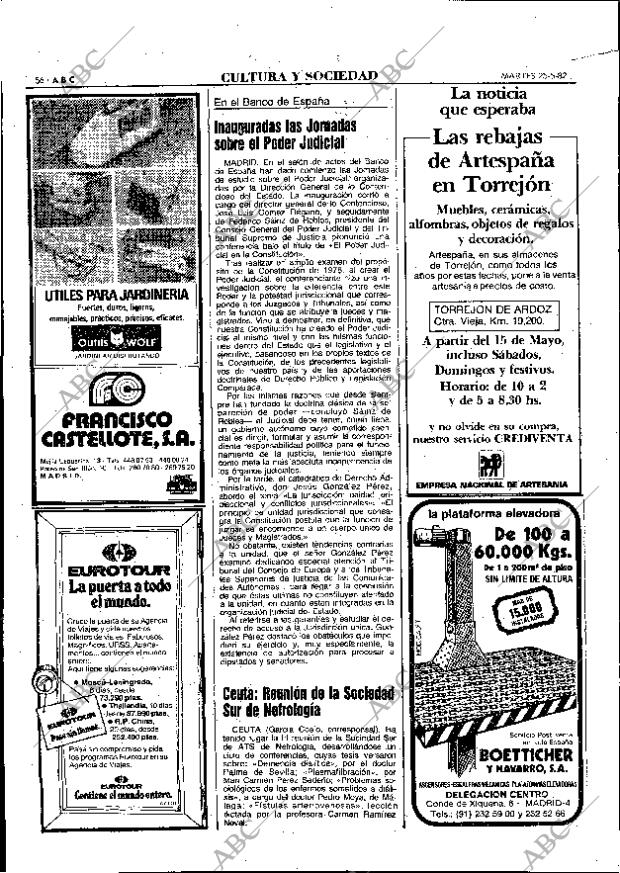 ABC MADRID 25-05-1982 página 56