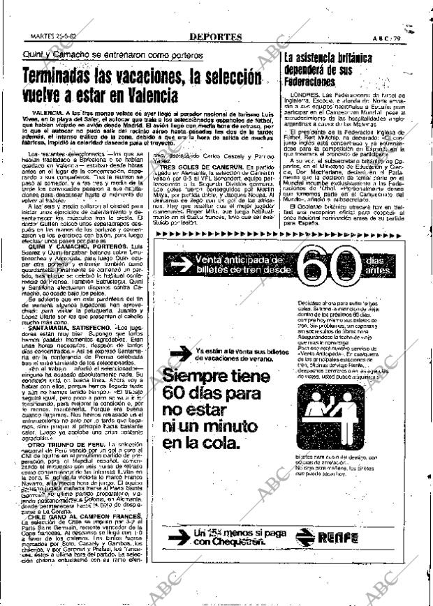 ABC MADRID 25-05-1982 página 79