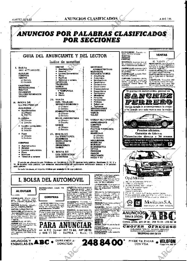 ABC MADRID 25-05-1982 página 95