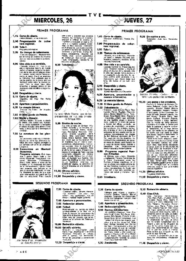 ABC MADRID 26-05-1982 página 110