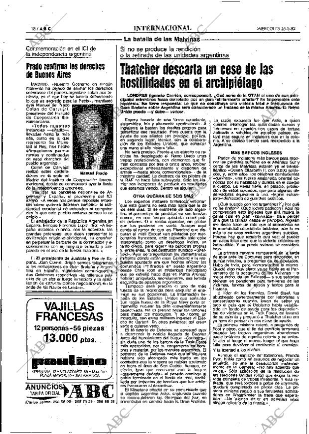 ABC MADRID 26-05-1982 página 18