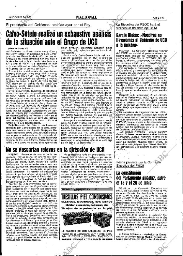 ABC MADRID 26-05-1982 página 27