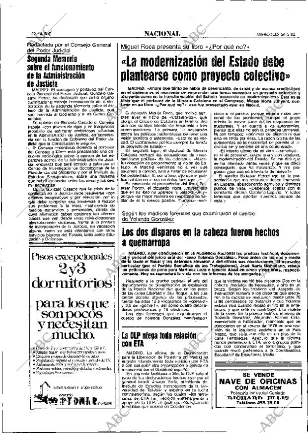 ABC MADRID 26-05-1982 página 32