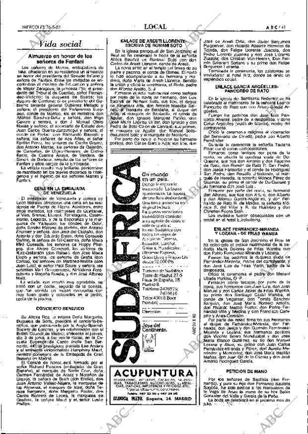 ABC MADRID 26-05-1982 página 41