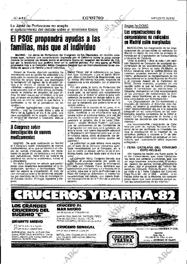 ABC MADRID 26-05-1982 página 42