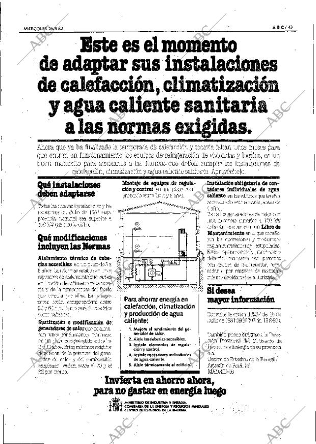 ABC MADRID 26-05-1982 página 43