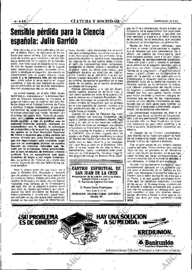 ABC MADRID 26-05-1982 página 46