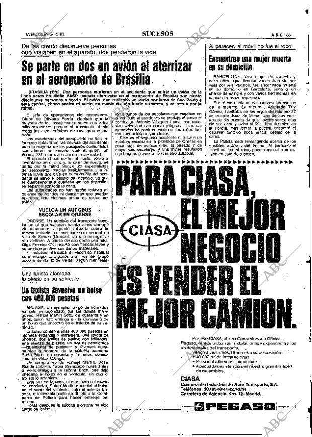 ABC MADRID 26-05-1982 página 65