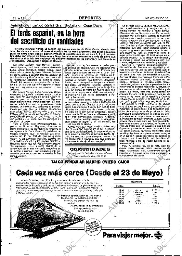 ABC MADRID 26-05-1982 página 72