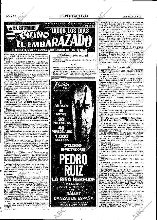 ABC MADRID 26-05-1982 página 82