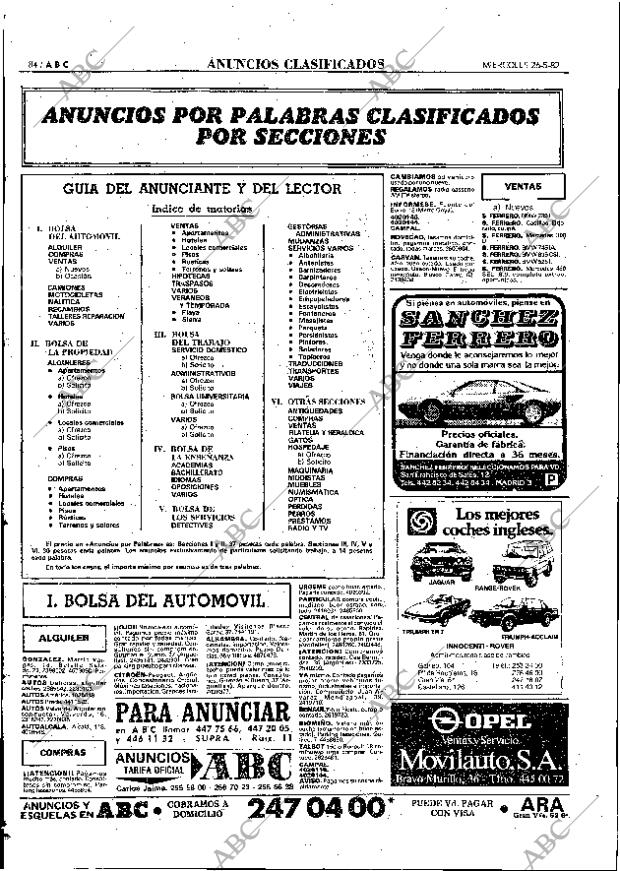 ABC MADRID 26-05-1982 página 84