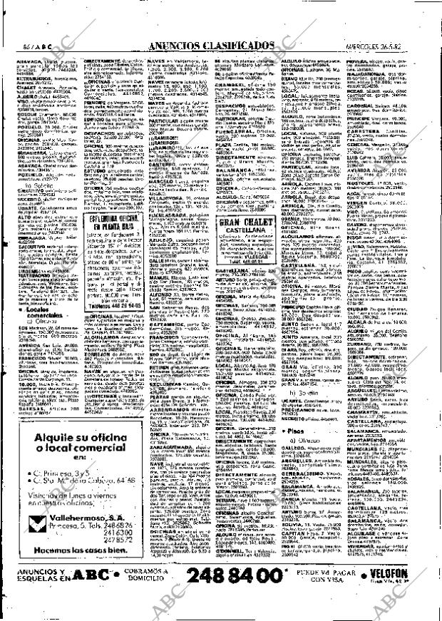ABC MADRID 26-05-1982 página 86