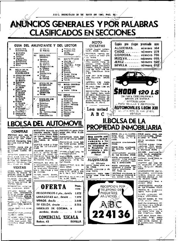 ABC SEVILLA 26-05-1982 página 74